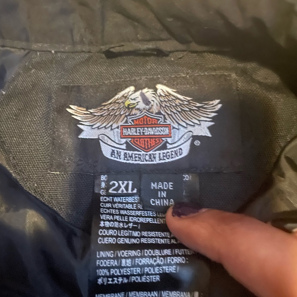 Harley Davidson Fxrg Down Jacket - image 6